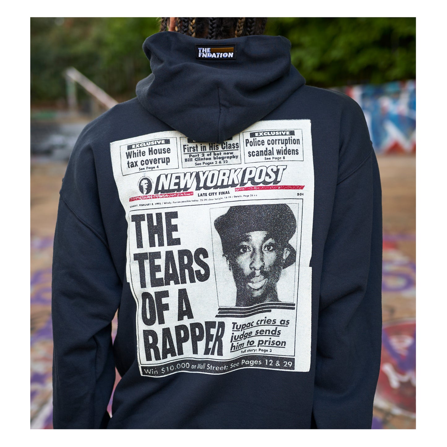 Tupac NY Post Hoodie