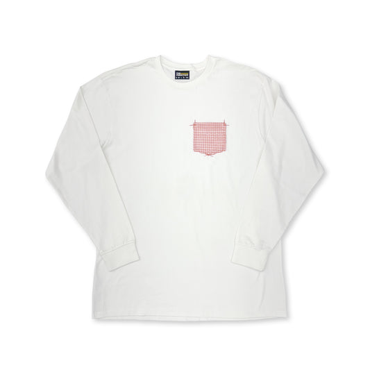 Netted Pocket Longsleeve (White)