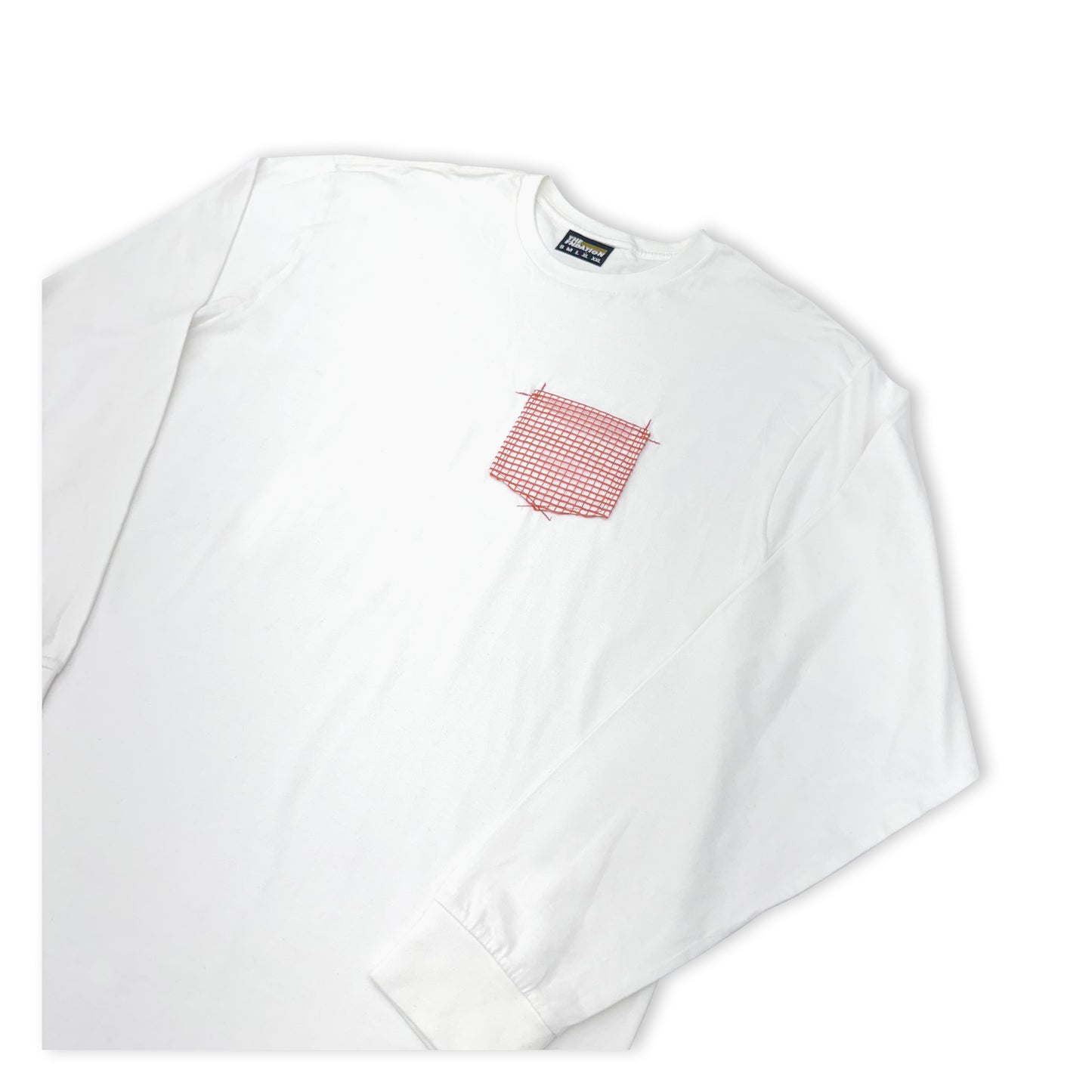 Netted Pocket Longsleeve (White)